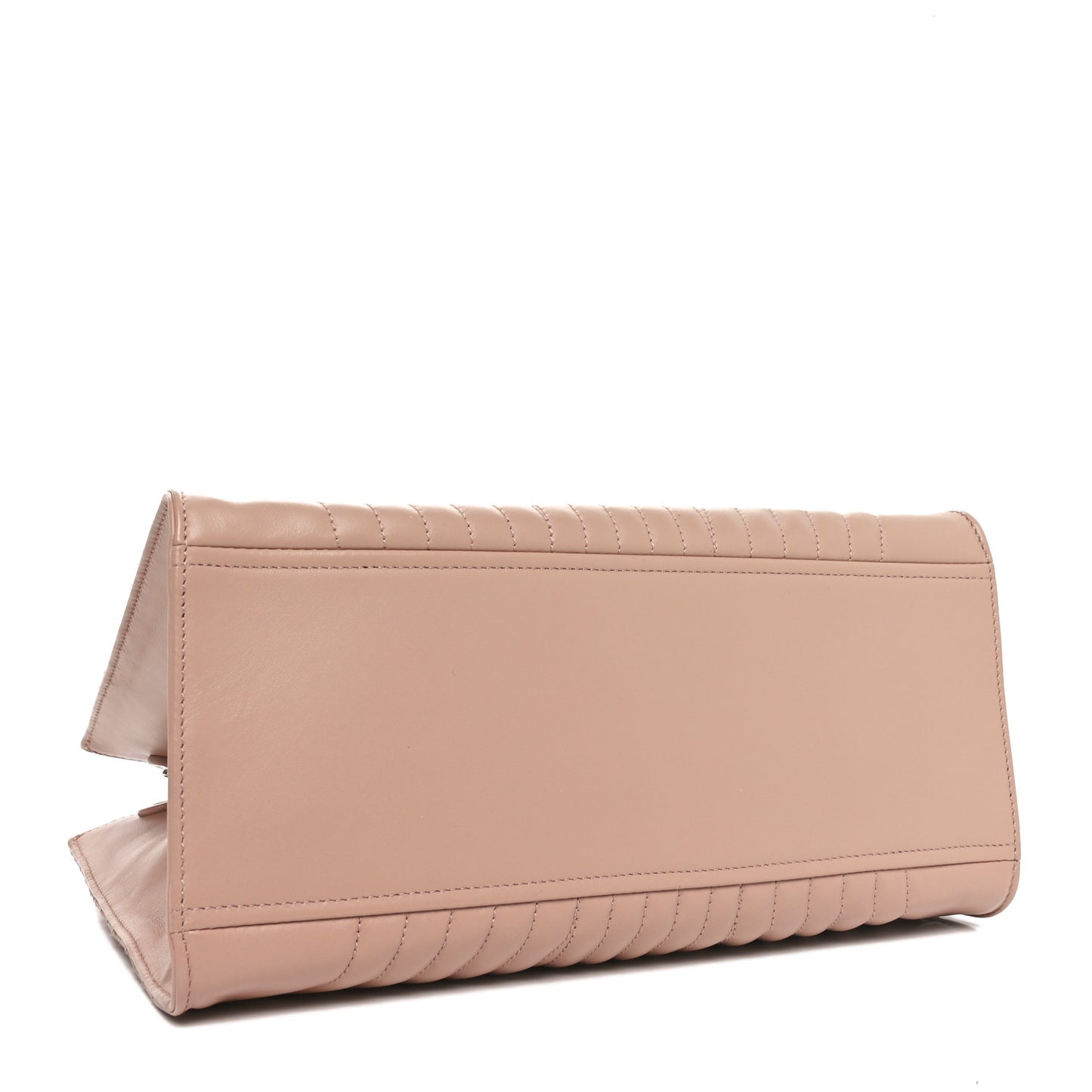 Soft Calfskin Impunture Diagramme Tote Cipria