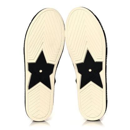 Christian Dior Canvas Checkered Print J'Adior Slip On Flats 35 Black White 5 of 8