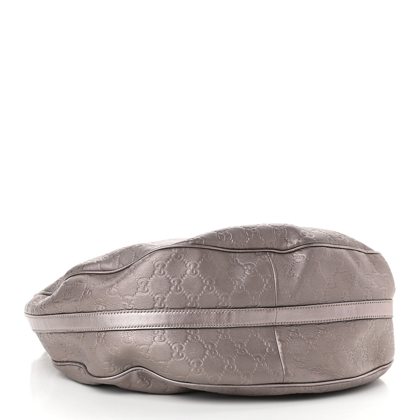 Metallic Guccissima GG Twins Hobo