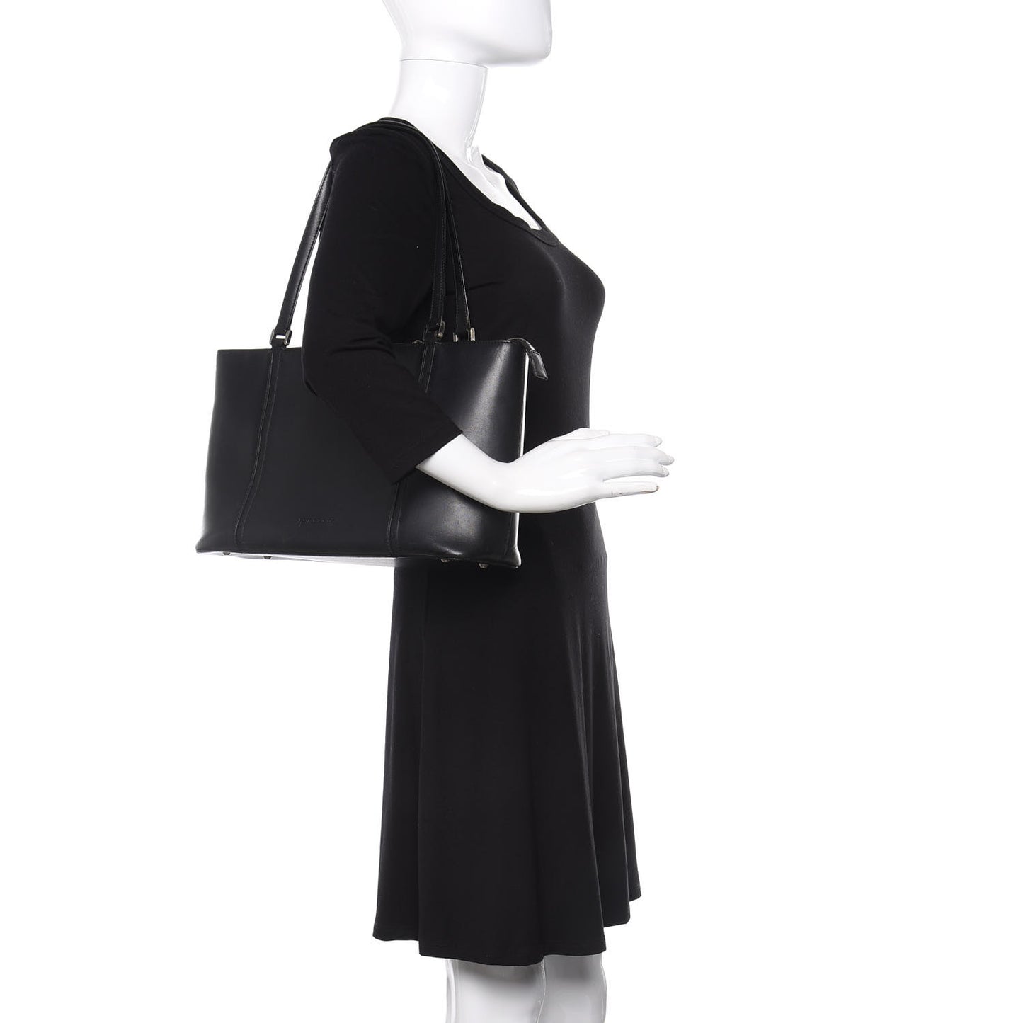 Calfskin Tote Black
