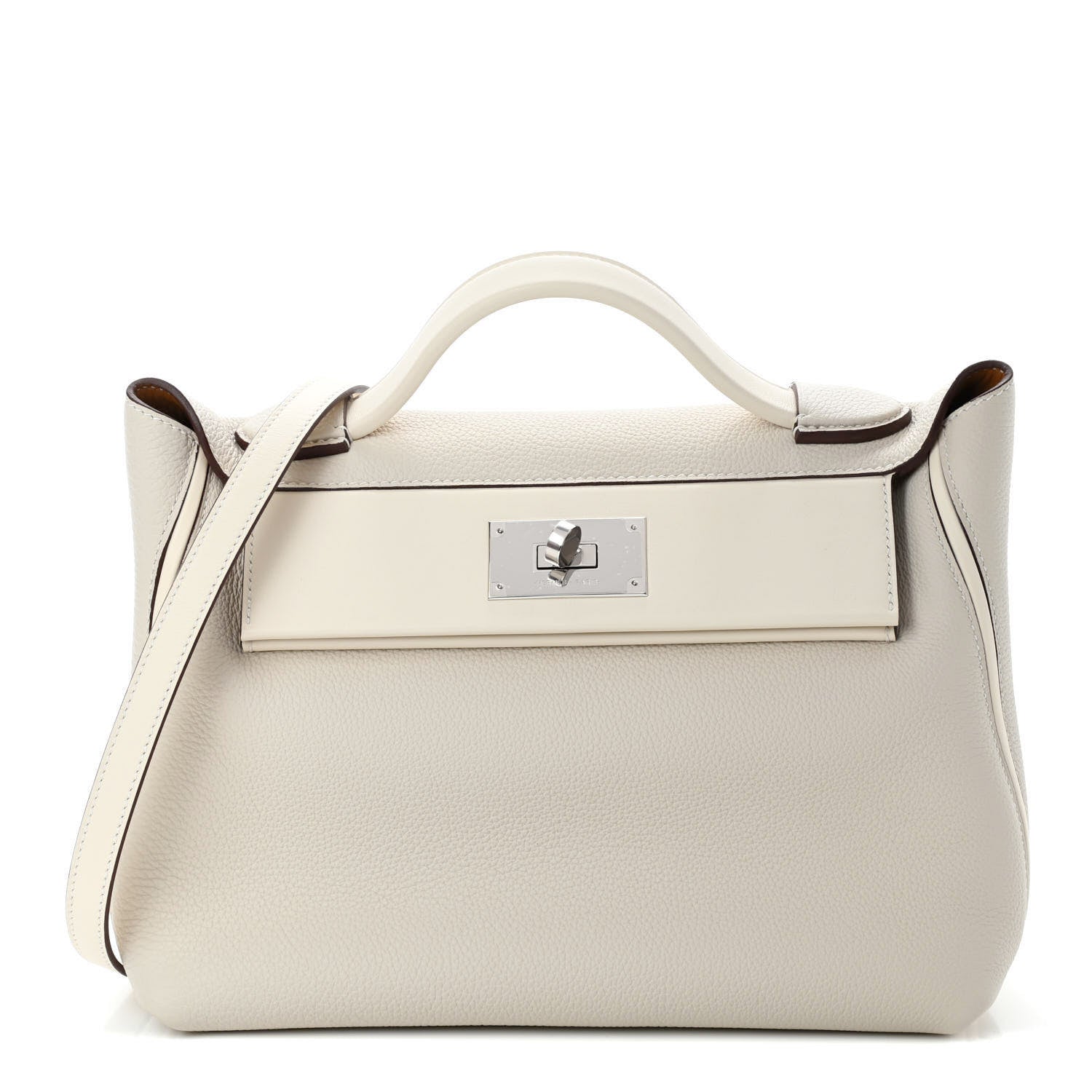 Hermes Togo Swift Verso 24/24 21 Craie Nata Sesame 1 of 4