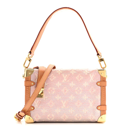 Louis Vuitton Monoglam Side Trunk Rose 1 of 12