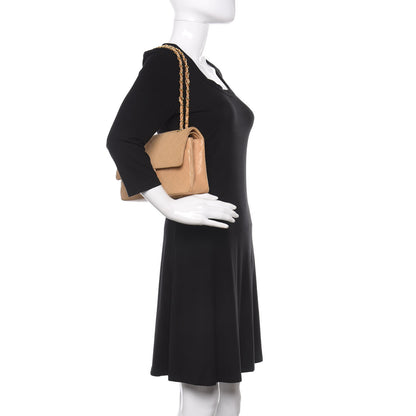 Chanel Lambskin Quilted Small Double Flap Beige 2 of 16