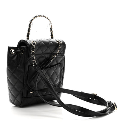 Chanel Caviar Quilted Mini Urban Spirit Backpack Black 2 of 10