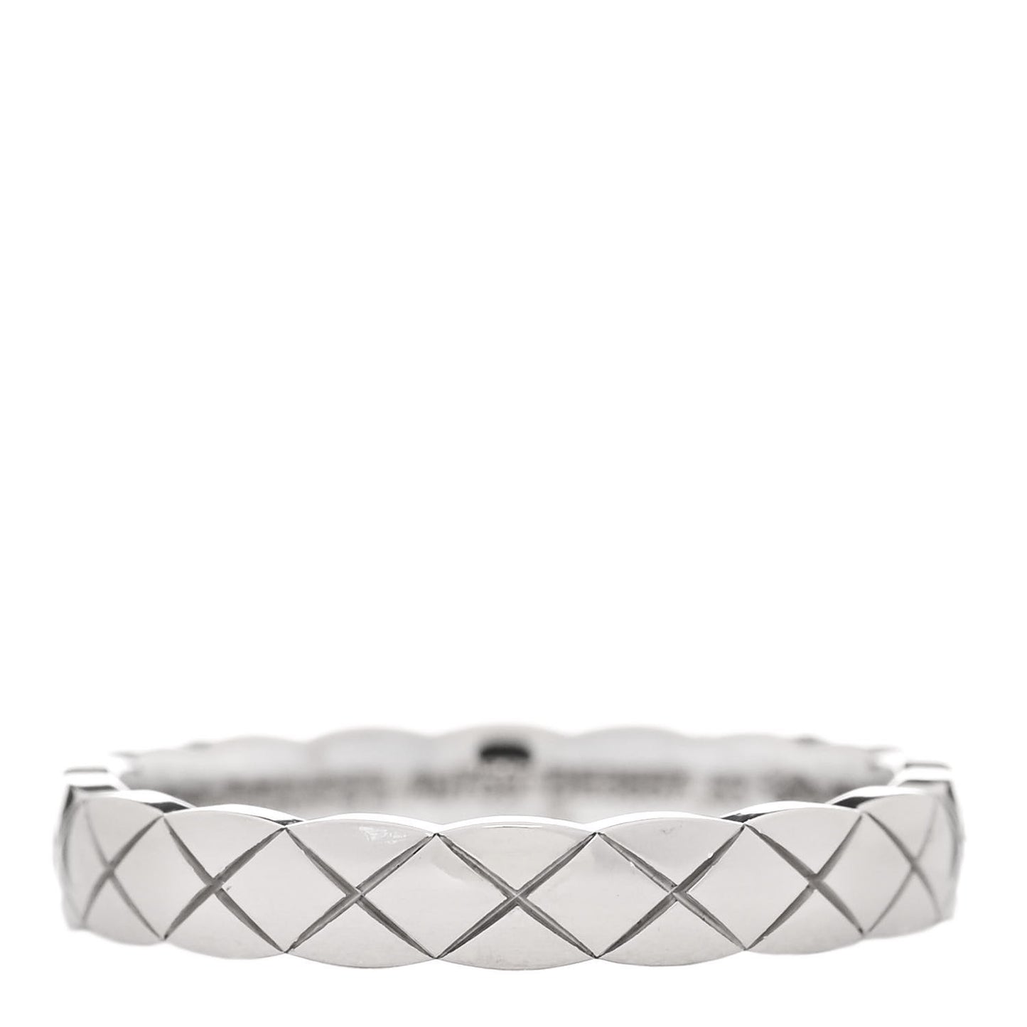 18K White Gold Mini Coco Crush Ring 53 6.25