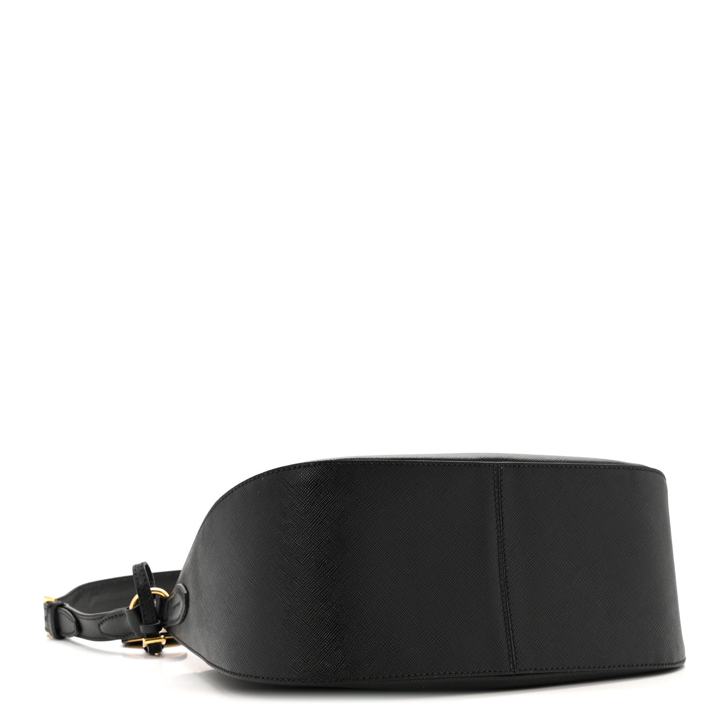 Prada Saffiano Lux Shoulder Bag Black 4 of 14