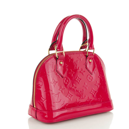 Louis Vuitton Vernis Alma BB Rose Indien 3 of 8