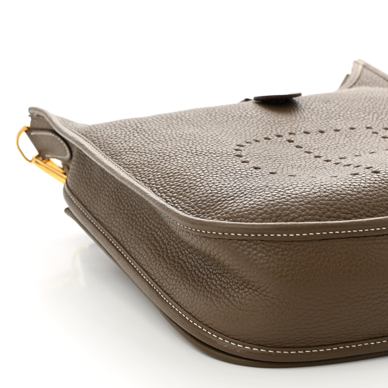Hermes Taurillon Clemence Evelyne III PM Etoupe 9 of 10