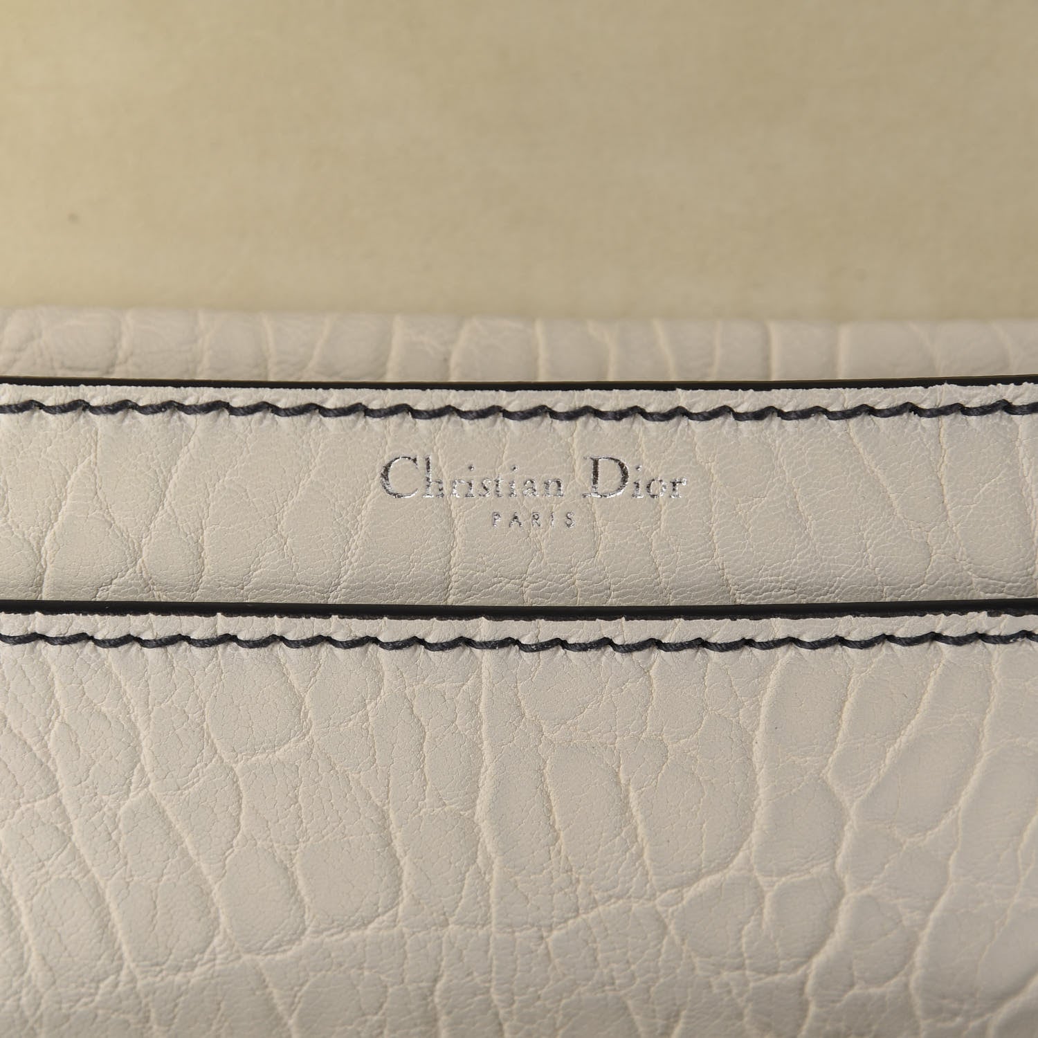 Christian Dior Canyon Grained Lambskin J'Adior Chain Flap Bag Off White 8 of 9