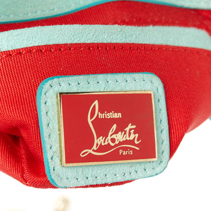 Christian Louboutin Patent Spiked Sweety Charity Crossbody Bag Opaline 6 of 10