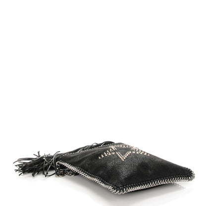Stella McCartney Shaggy Deer Star Falabella Flat Crossbody Black 4 of 7