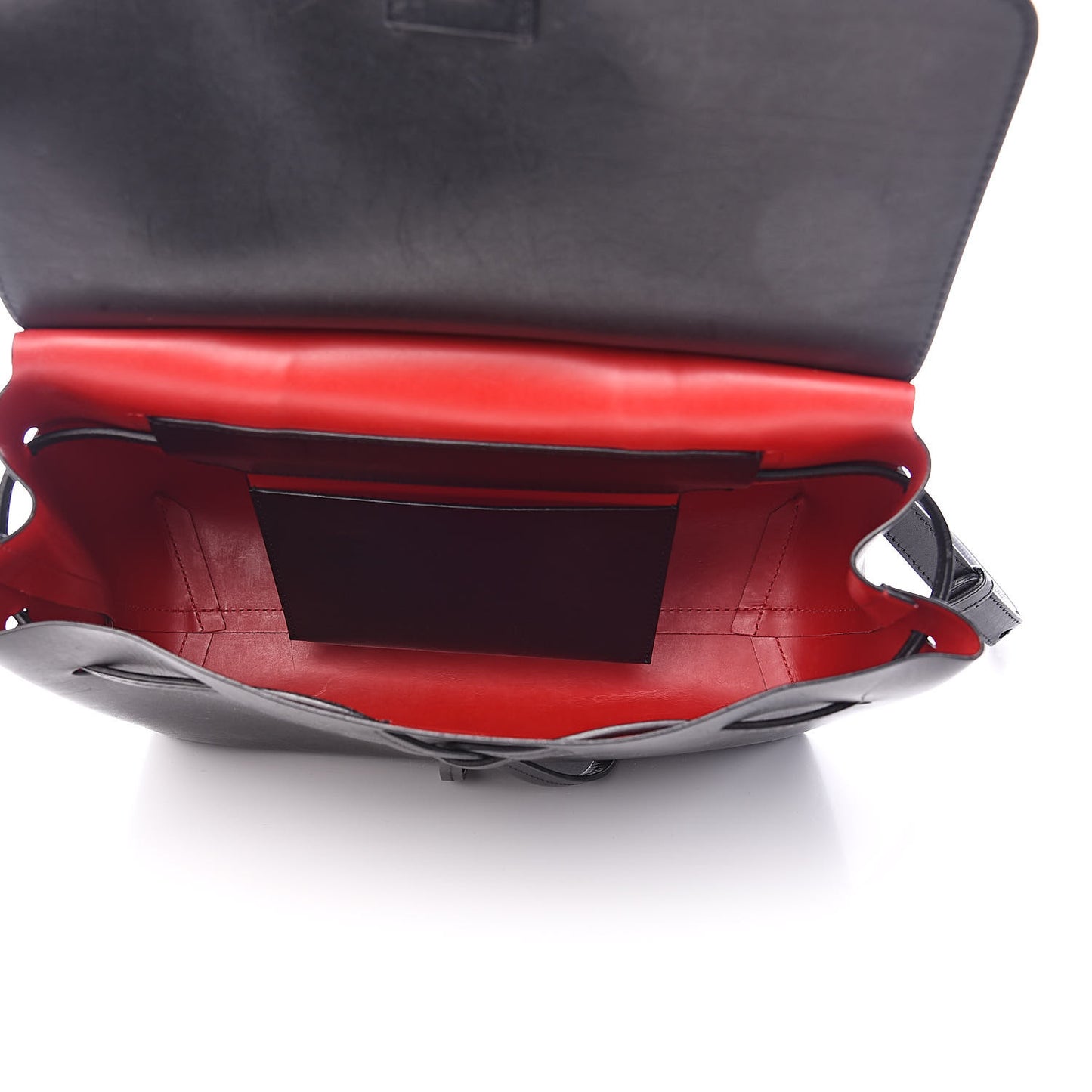 Calfskin Mini Lady Bag Black Flamma