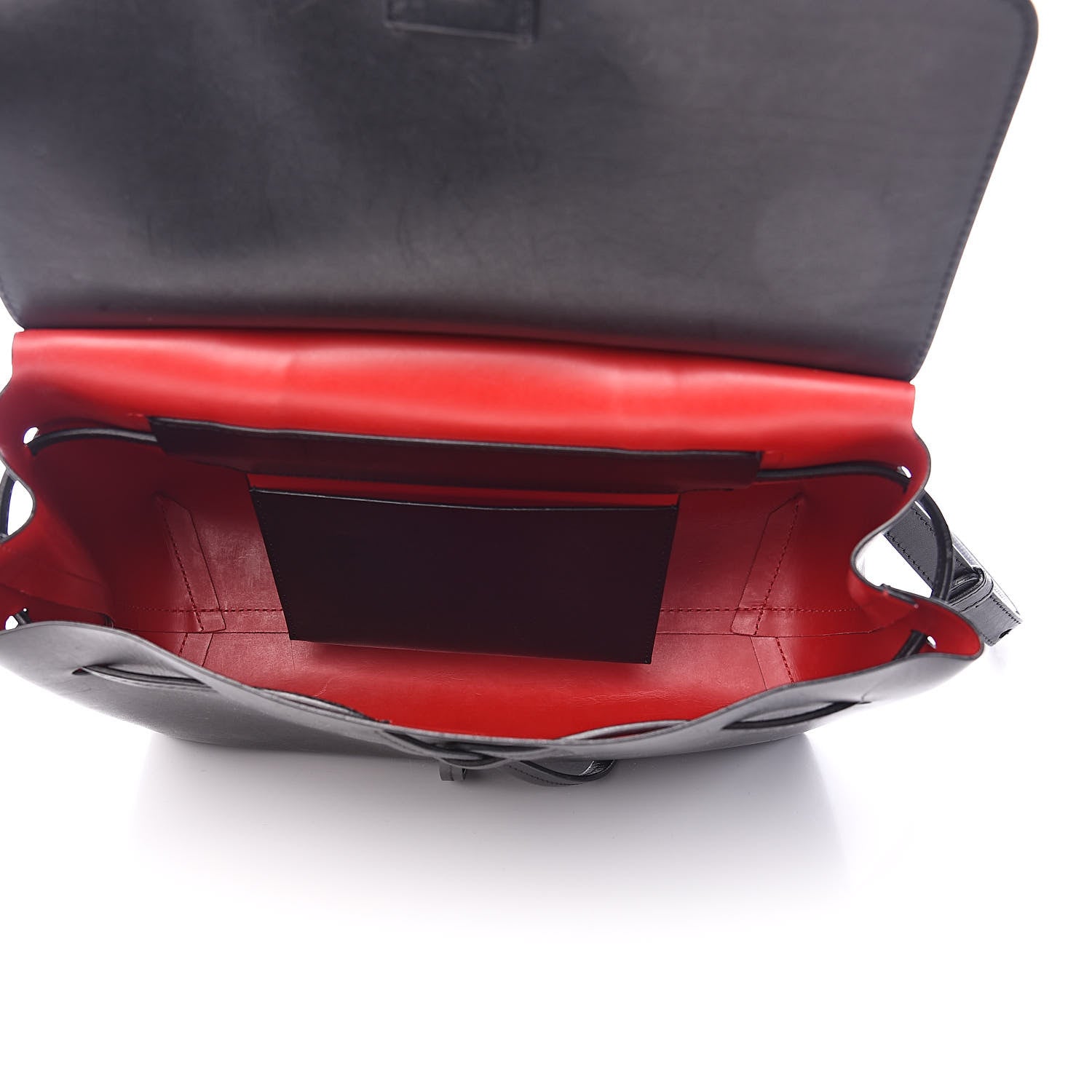 Mansur Gavriel Calfskin Mini Lady Bag Black Flamma 5 of 14