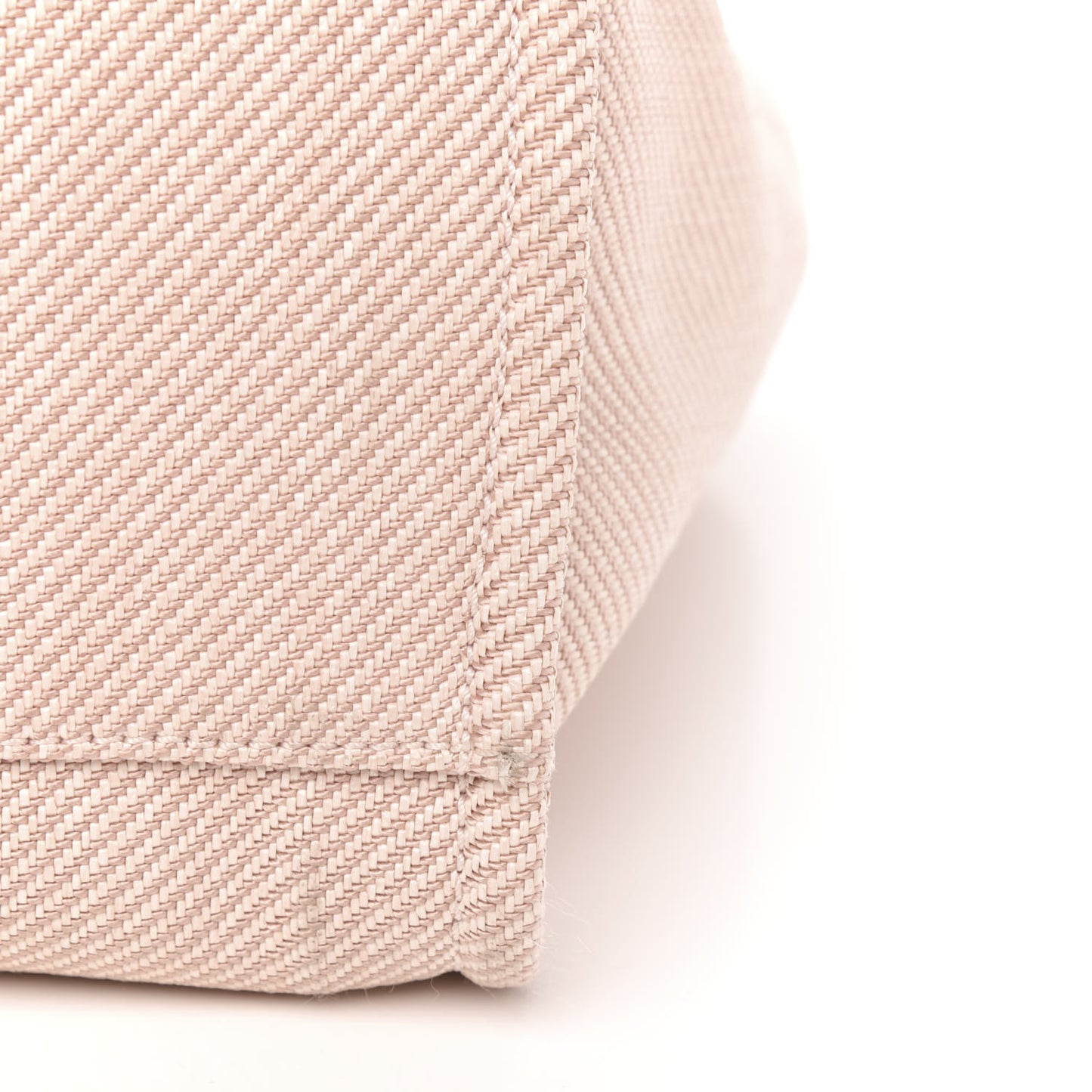 Mixed Fibers Calfskin Medium Deauville Tote Beige