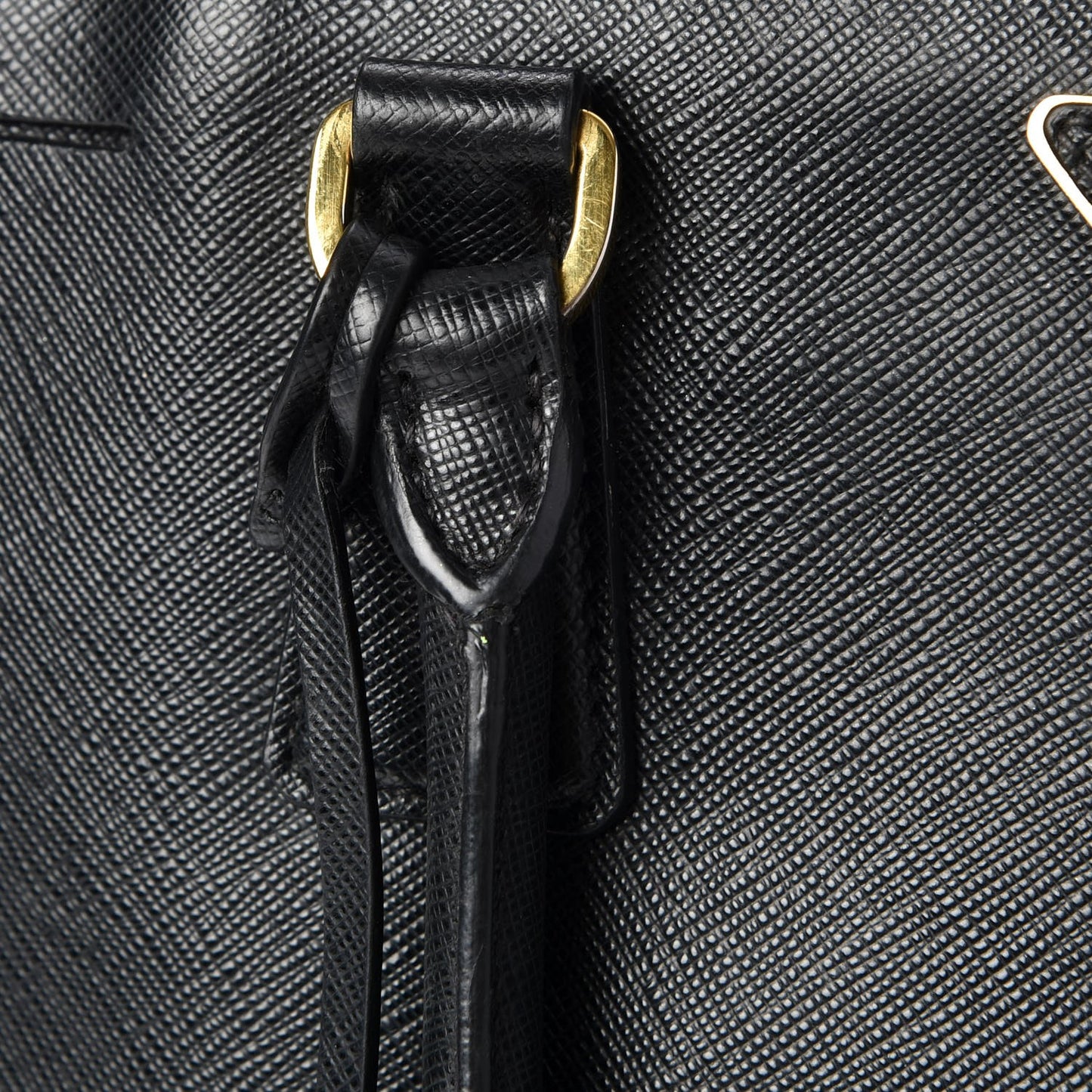 Saffiano Lux Small Tote Nero Black