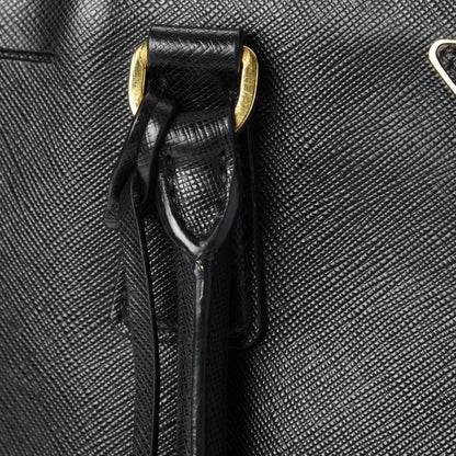Prada Saffiano Lux Small Tote Nero Black 12 of 13