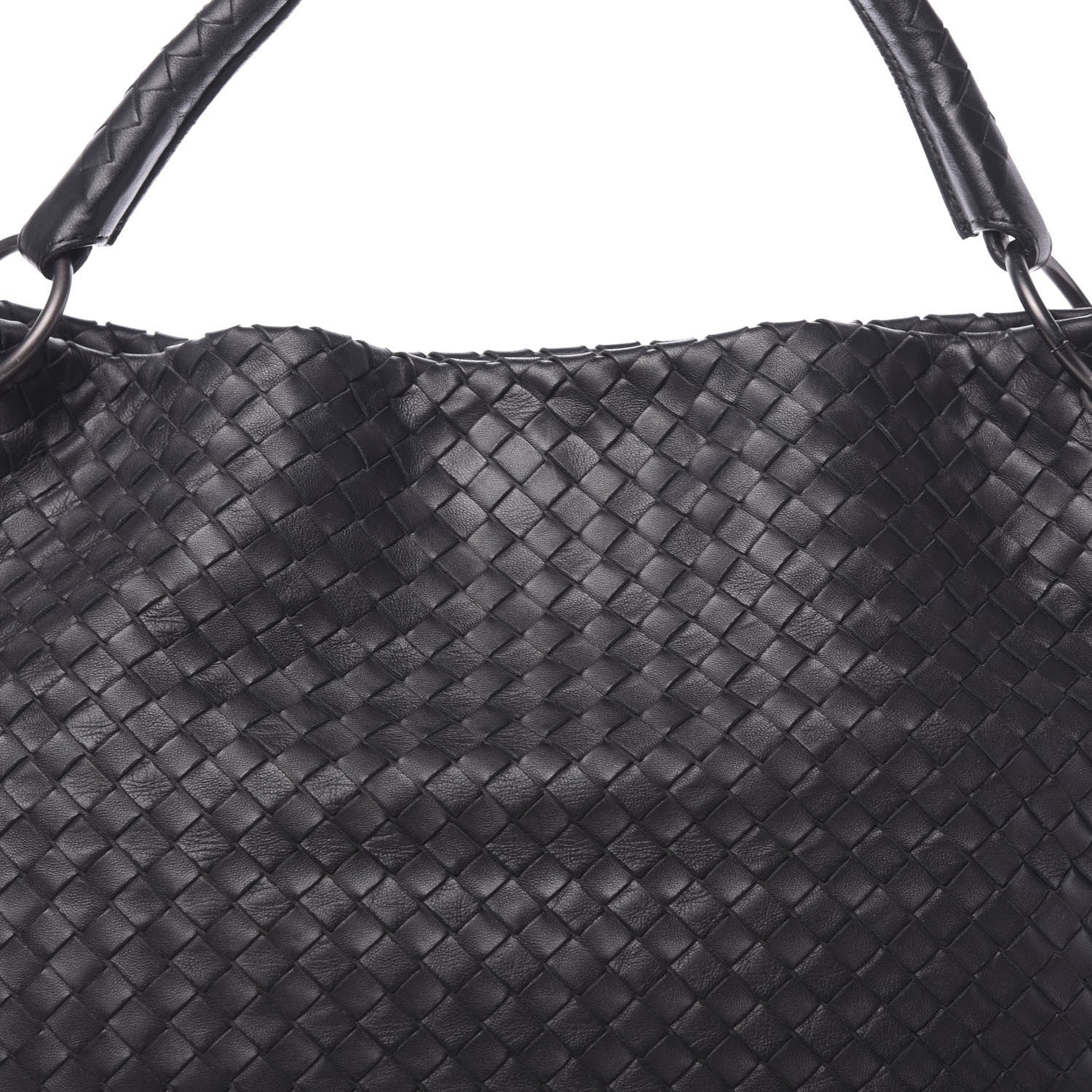 Bottega Veneta Nappa Intrecciato Bucket Bag Black 11 of 11