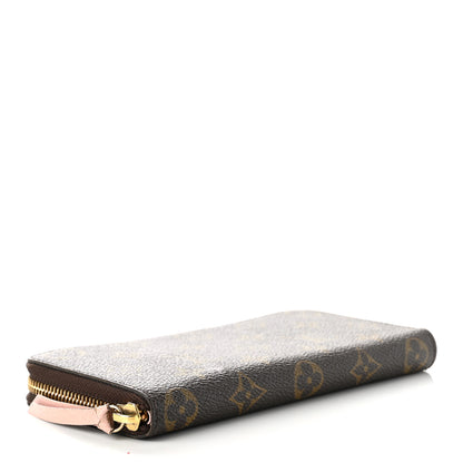 Louis Vuitton Monogram Clemence Wallet Rose Ballerine 4 of 10