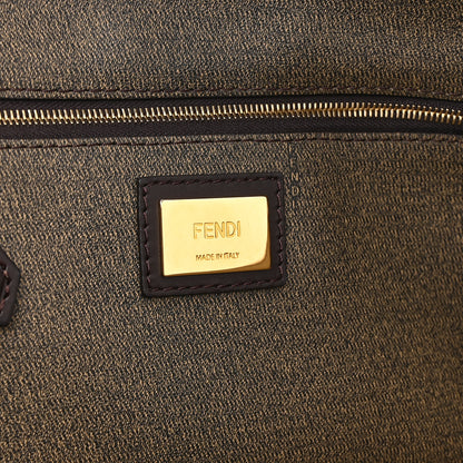 Fendi Zucca Spalmati Small Roll Tote Tobacco Moro 6 of 10