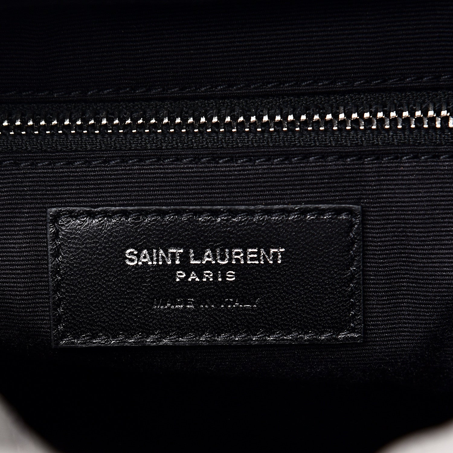 Saint Laurent Calfskin Y Quilted Monogram Small Loulou Bowling Bag Light Grey 5 of 8