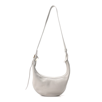 Khaite Pebbled Calfskin Augustina Small Crossbody Light Grey 1 of 10