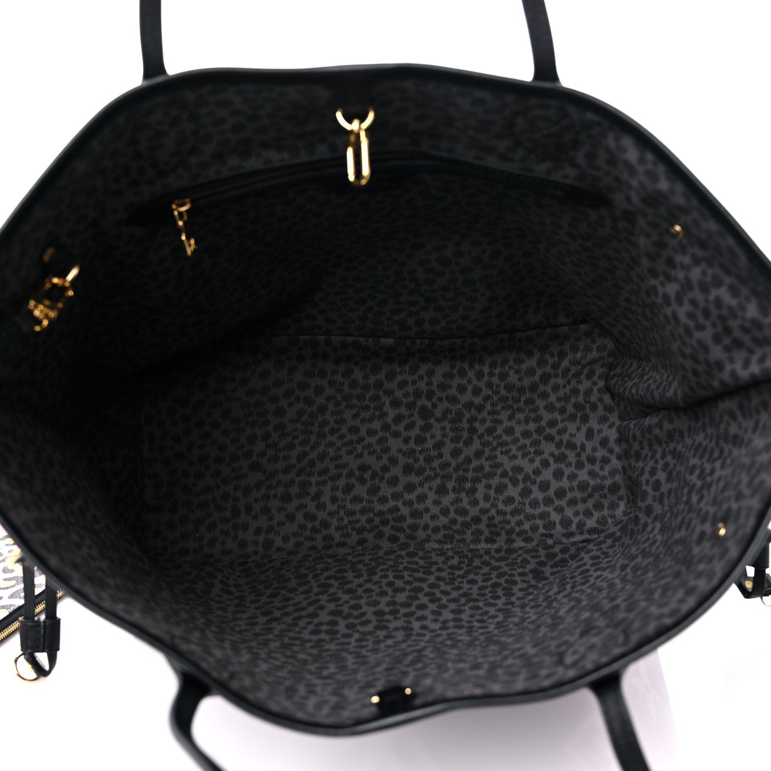 Louis Vuitton Monogram Giant Wild At Heart Neverfull MM Black 6 of 12