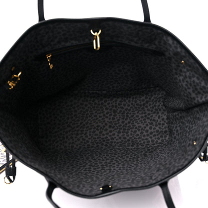 Louis Vuitton Monogram Giant Wild At Heart Neverfull MM Black 6 of 12