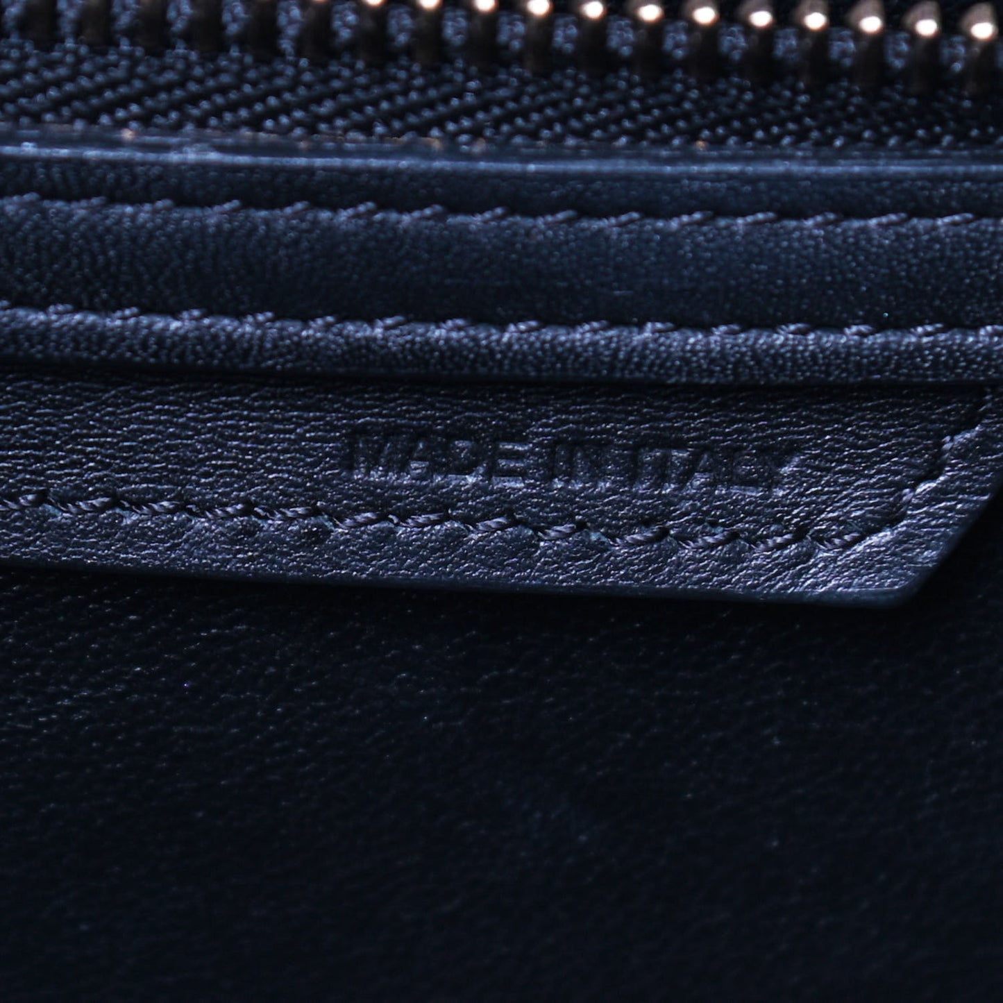 Smooth Calfskin Micro Luggage Black