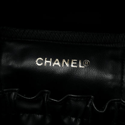 Chanel Caviar Vanity Cosmetic Case Black 6 of 15