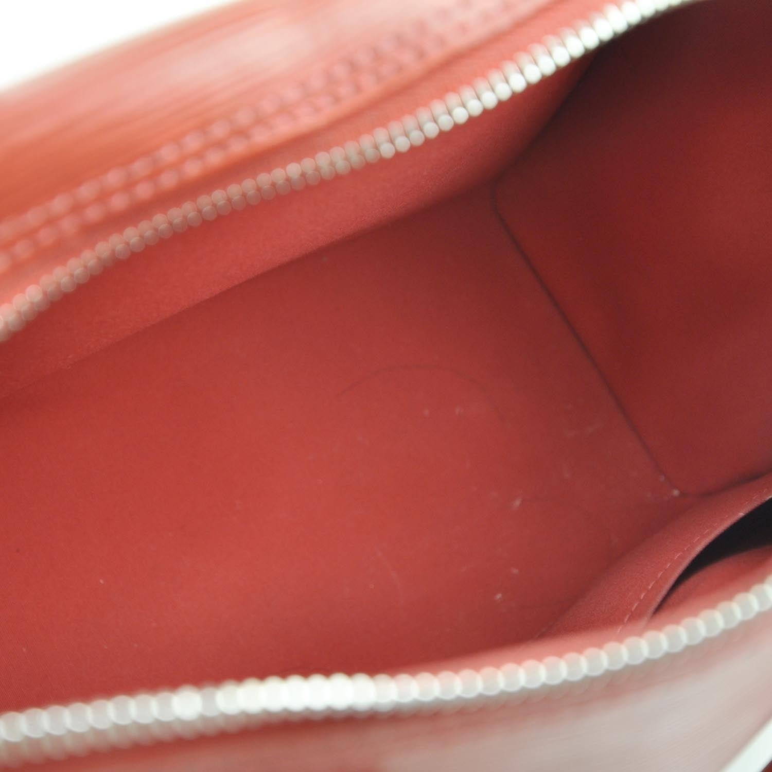 Louis Vuitton Epi Speedy 30 Rouge 6 of 9