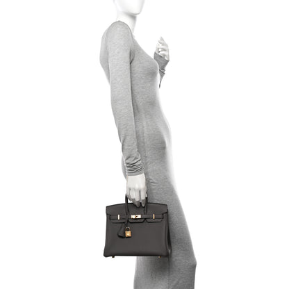 Hermes Togo Birkin 25 Etain 2 of 12