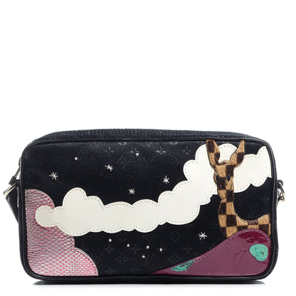 Louis Vuitton Satin Mini Monogram Conte De Fees Pochette Black 1 of 8