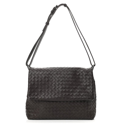 Bottega Veneta Nappa Intrecciato Flap Shoulder Bag Quetsche 1 of 9