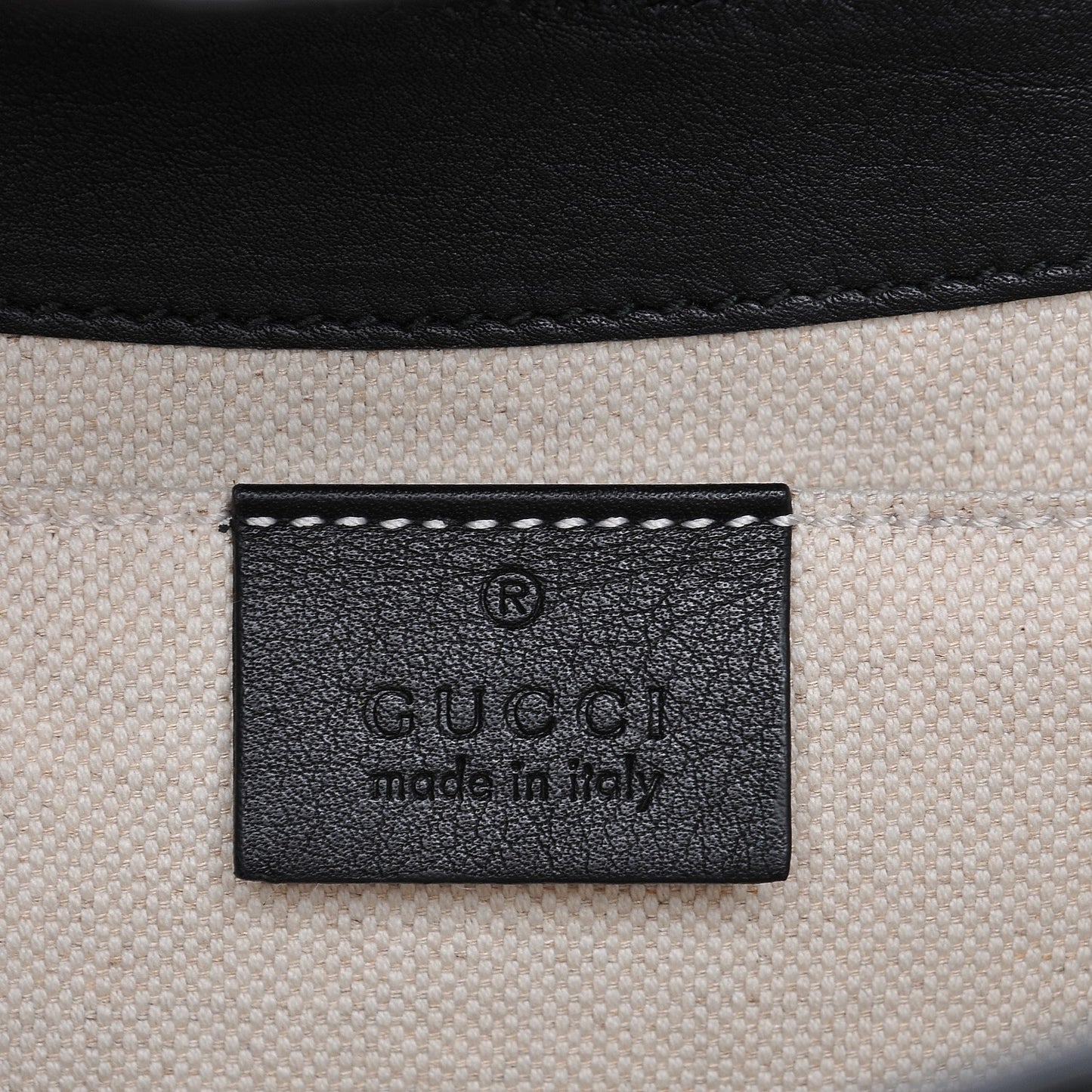Guccissima Medium Emily Chain Shoulder Bag Black