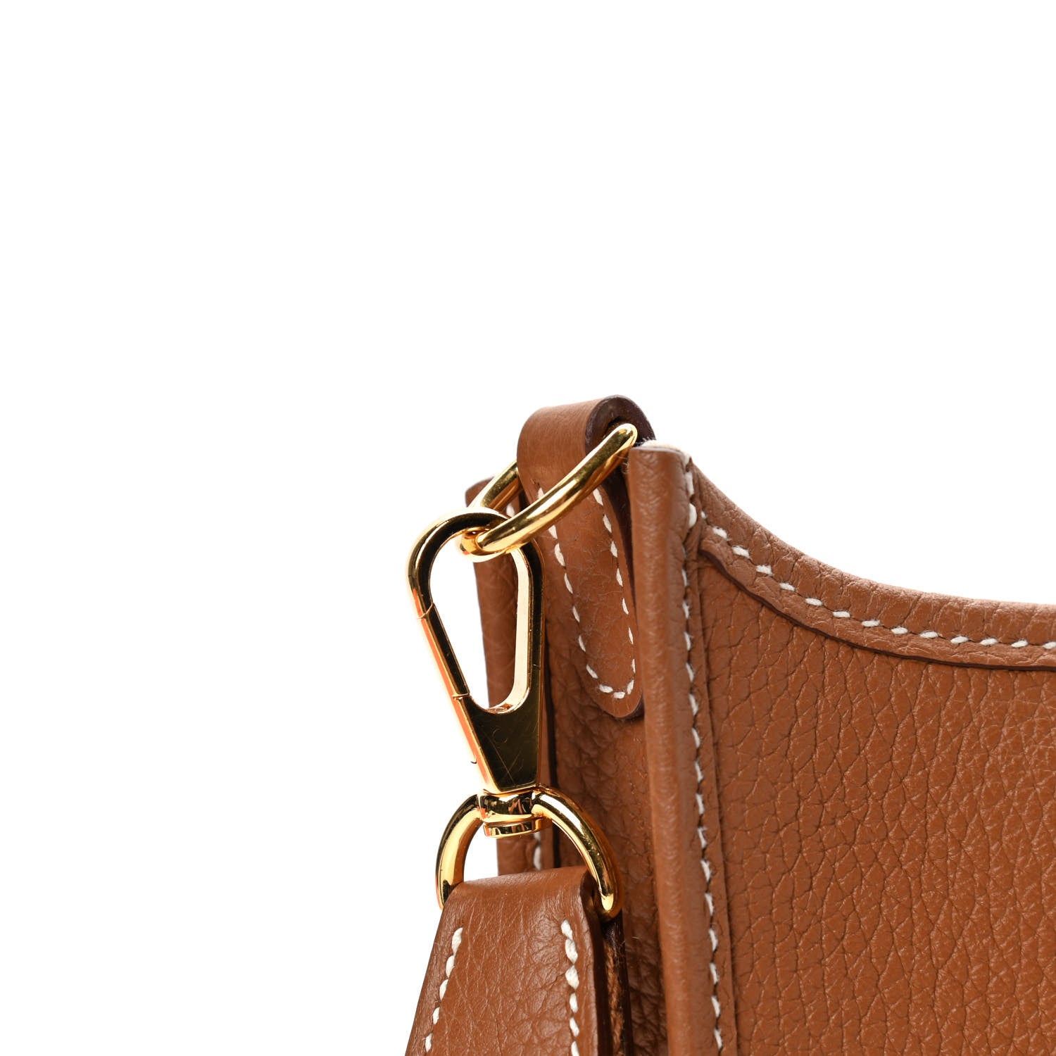 Hermes Taurillon Clemence Evelyne TPM Gold 5 of 5