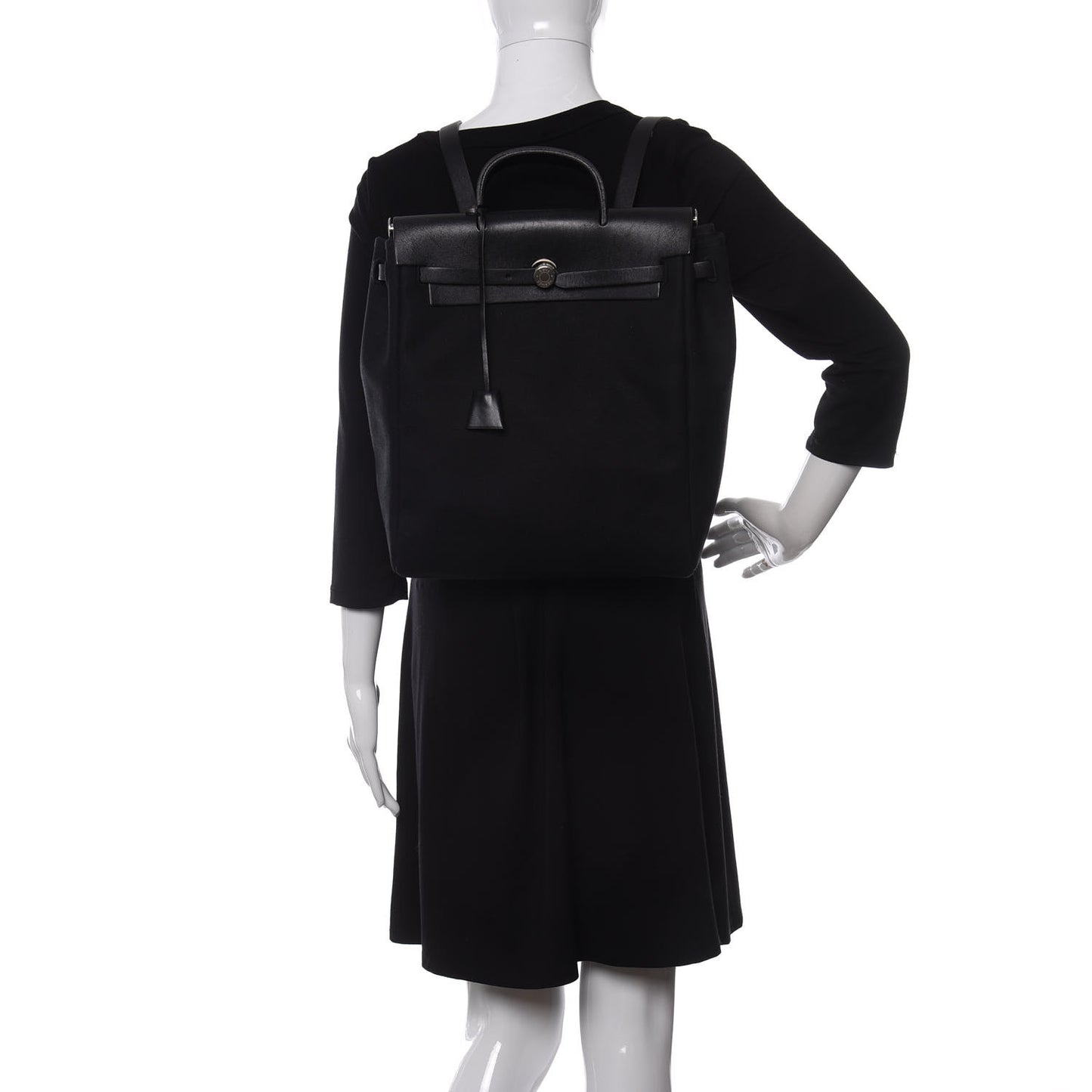 Toile Vache Calfskin Herbag 39 MM Black