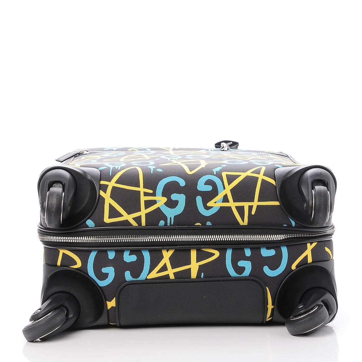 Nylon GucciGhost Carry On Trolley Black New Acquamarine