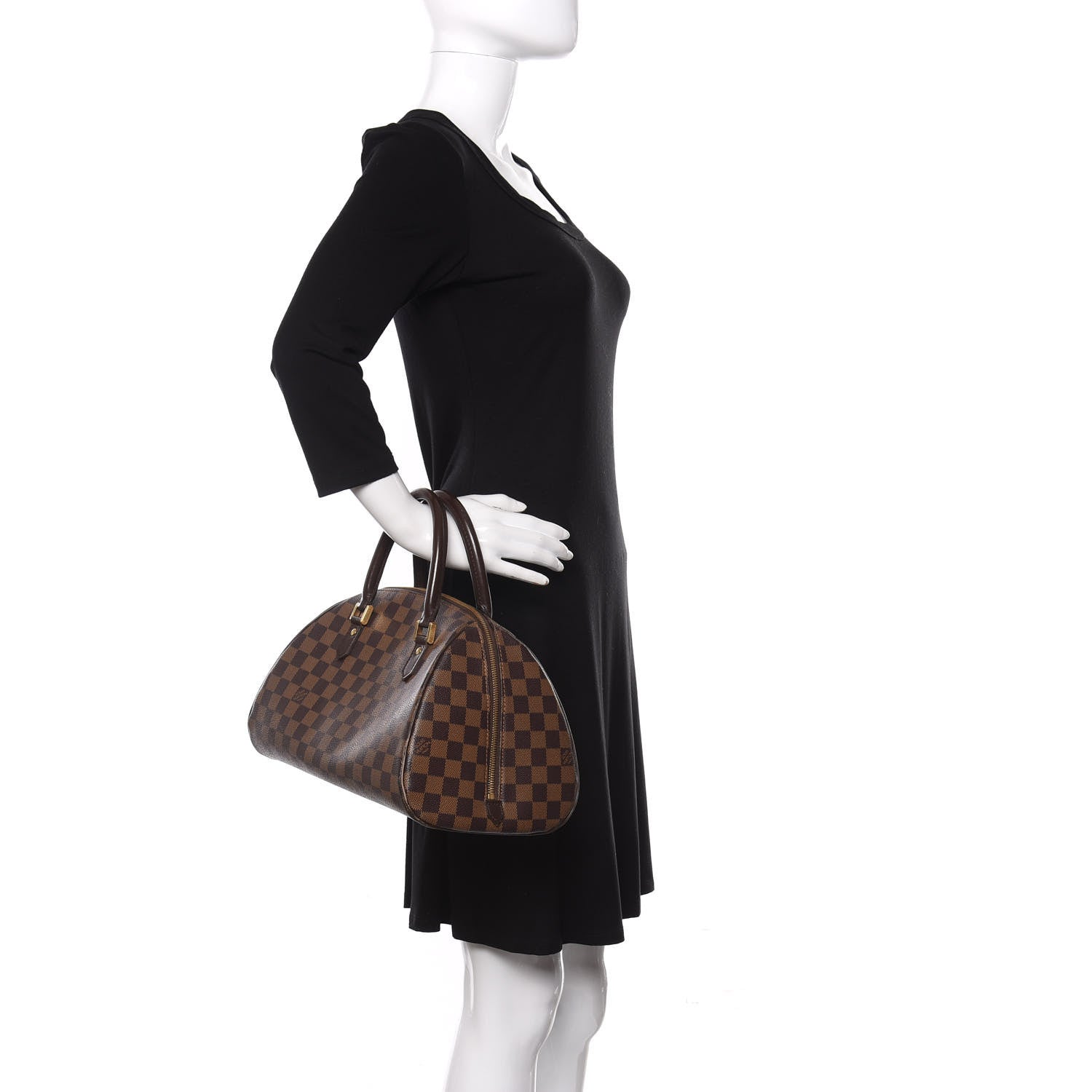 Louis Vuitton Damier Ebene Ribera MM 2 of 8