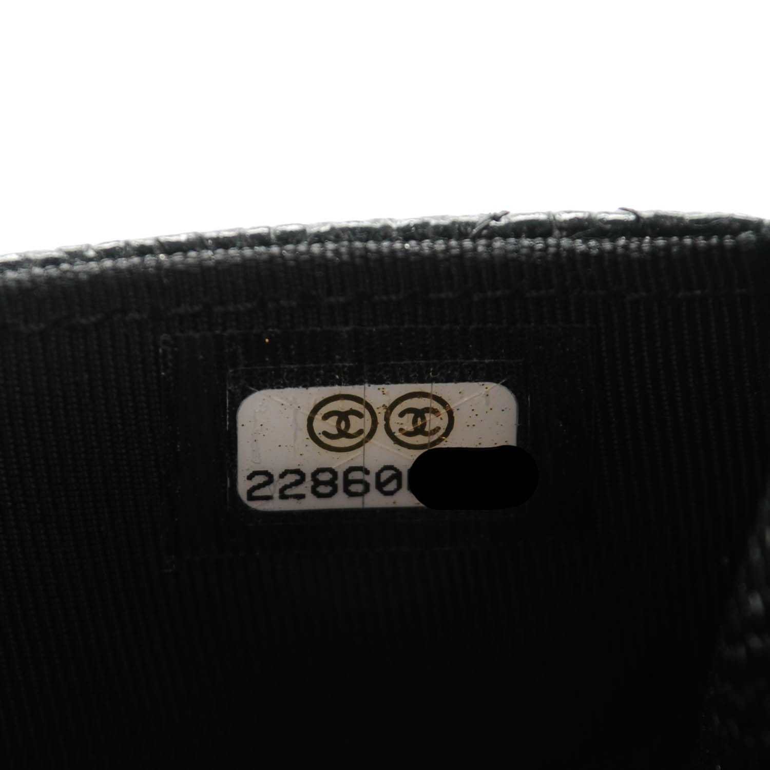 Chanel Caviar Quilted Wallet On Chain WOC Black 7 of 7