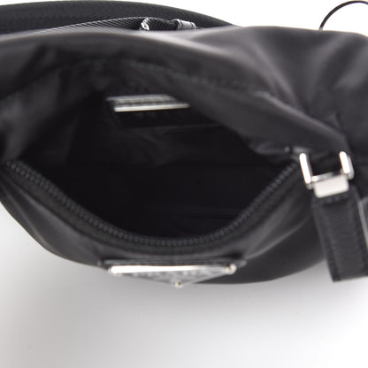Prada Tessuto Nylon Crossbody Bag Black 8 of 9