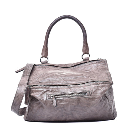 Givenchy Tumbled Sheepskin Medium Pandora Charcoal 1 of 9