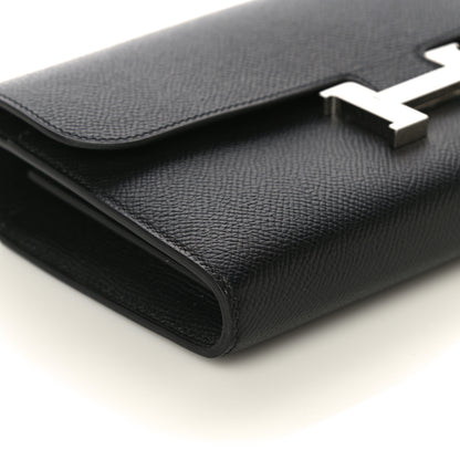 Hermes Epsom Constance Long Wallet Black 8 of 12