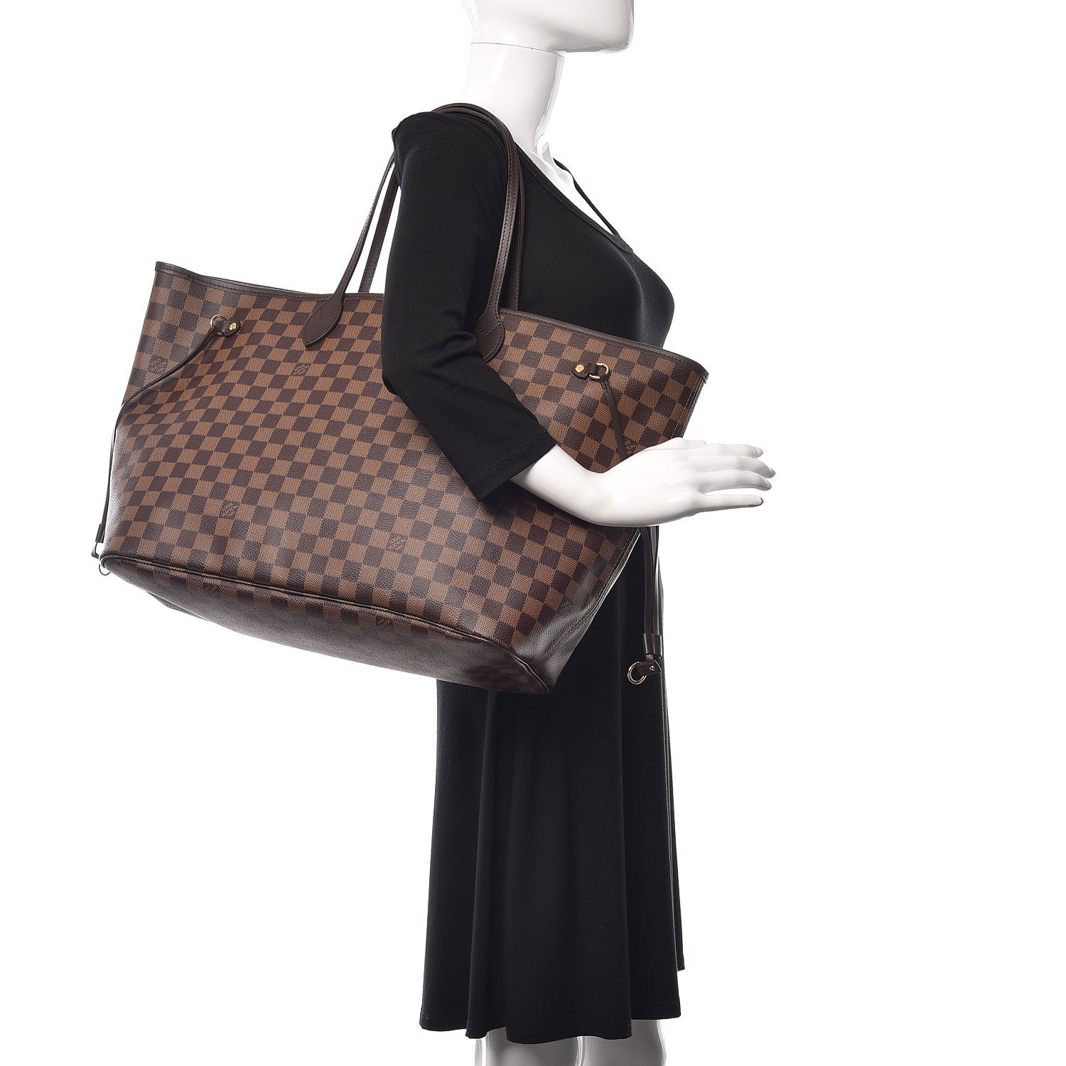 Louis Vuitton Damier Ebene Neo Neverfull GM 2 of 11