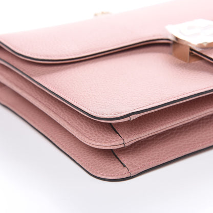 Gucci Dollar Calfskin Interlocking G Shoulder Bag Soft Pink 8 of 9