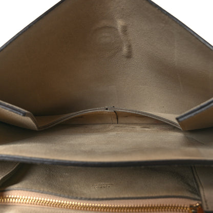 Chloe Suede Calfskin Medium Faye Shoulder Bag Tobacco 5 of 13