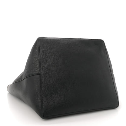 The Row Grained Calfskin Park Tote Three Black 5 of 11