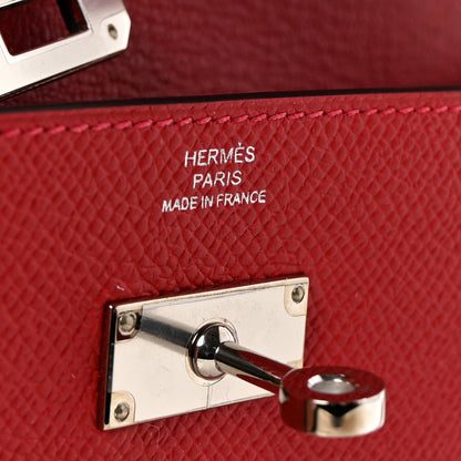 Hermes Epsom Flag Kelly Longue Wallet Rouge Casaque Rouge H 6 of 8