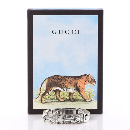 Gucci Sterling Silver Tiger Head Bracelet 7 of 7