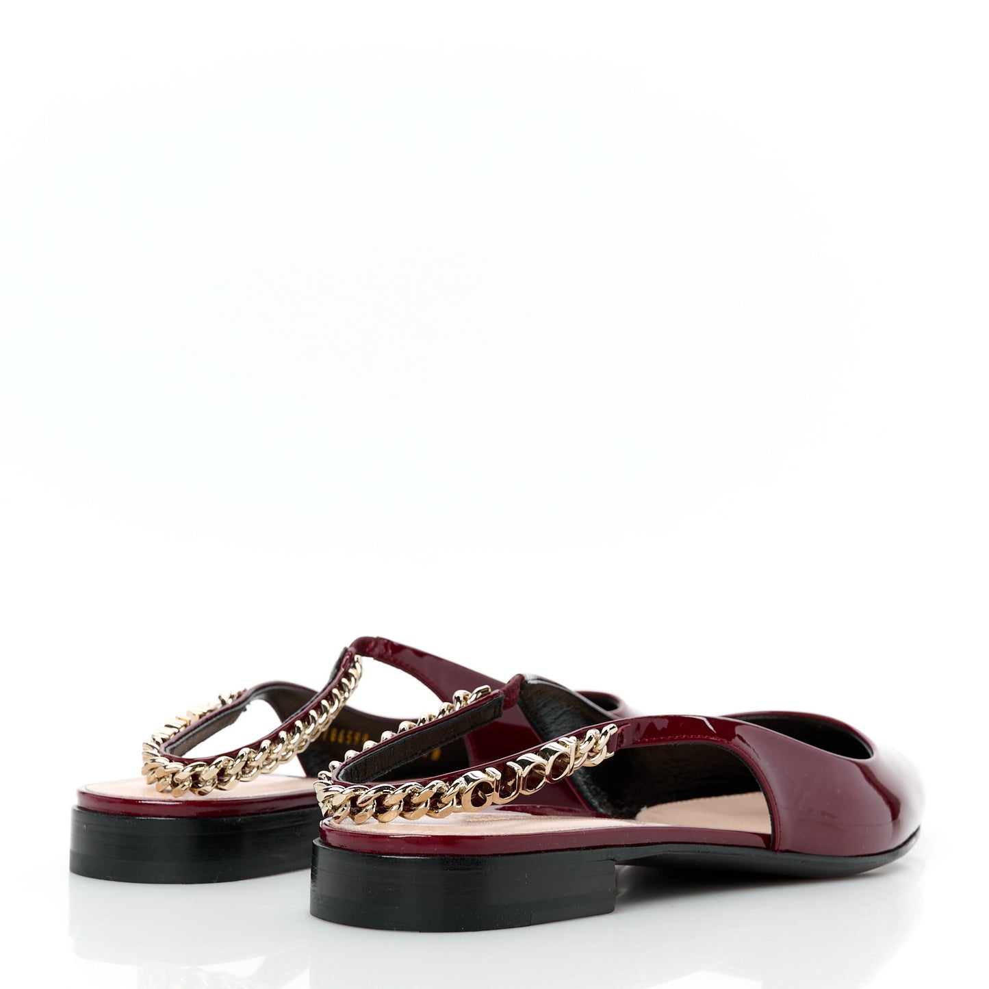 Patent Signoria Ballet Slingback Ballet Flat 36.5 Rosso Ancora