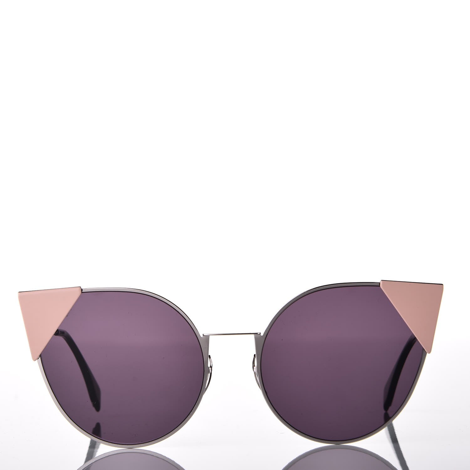 Fendi Iridia Sunglasses FF 0190 Palladium Pink 2 of 8